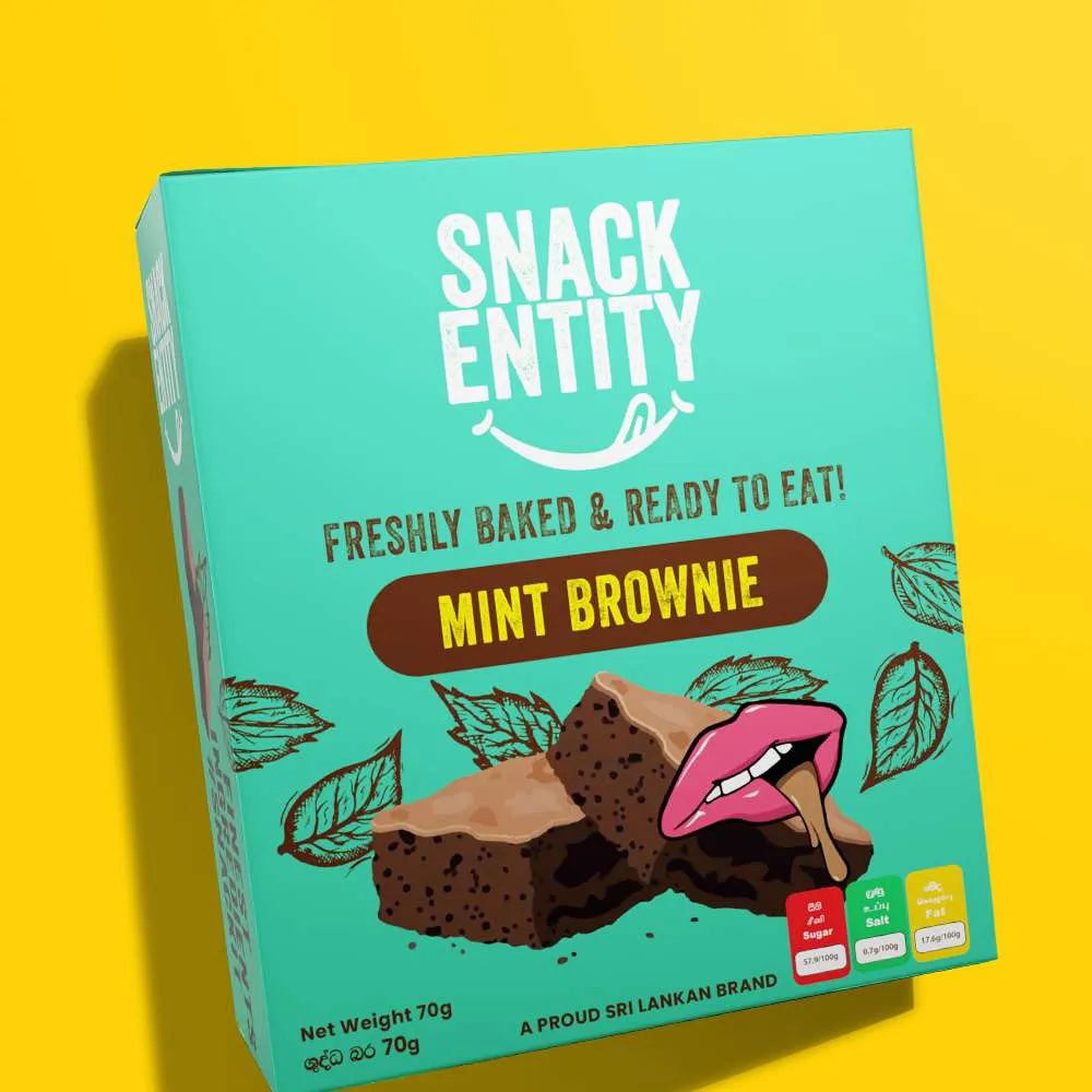 Mint brownie by Snack Entity