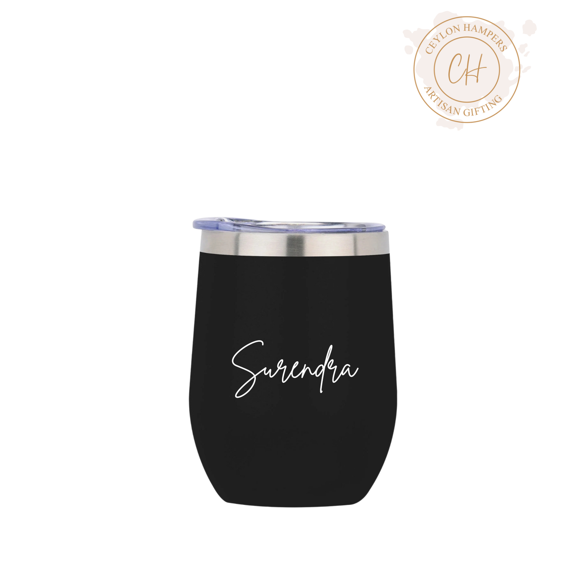 Black Coffee Tumblr - With Custom Name