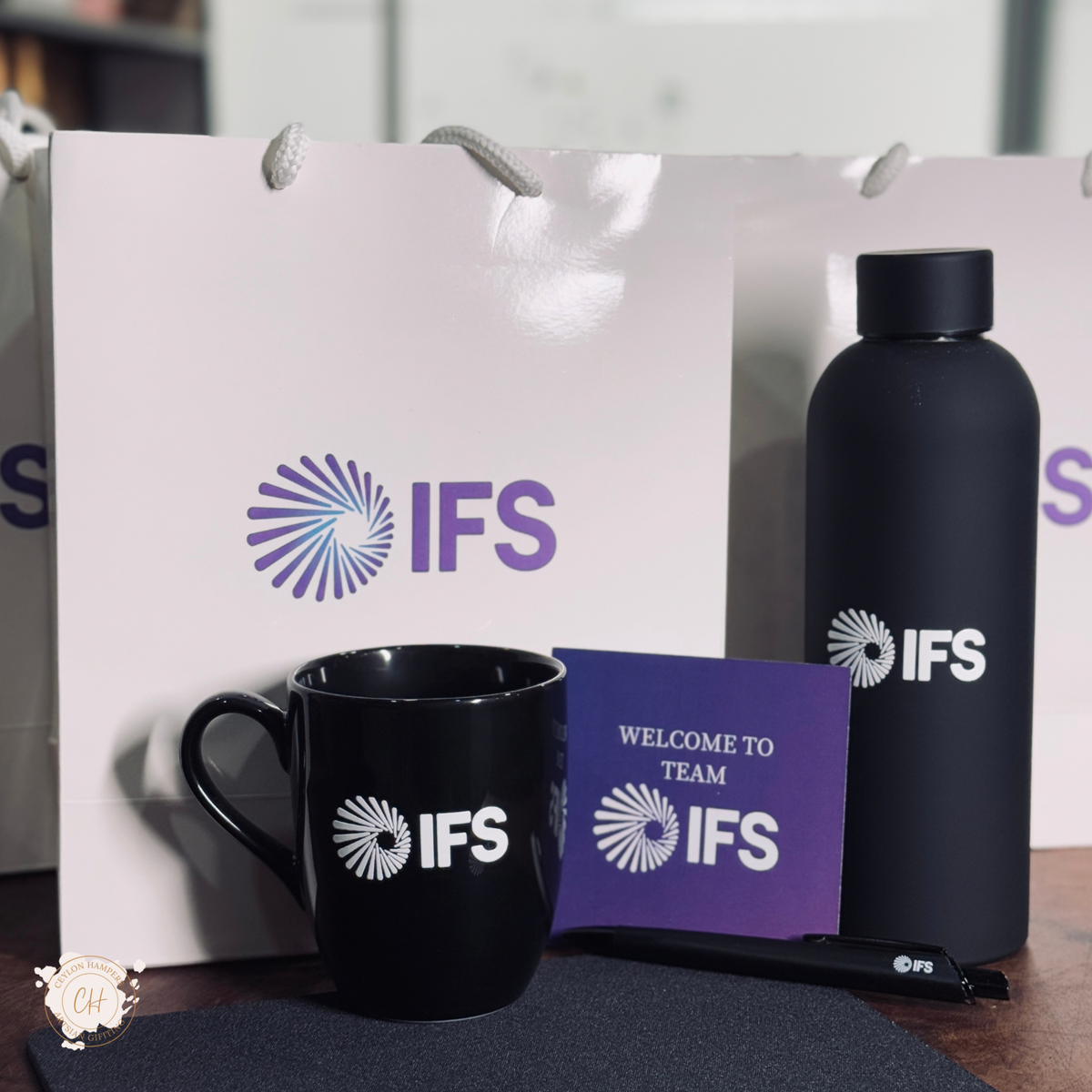 Custom IT Onboarding Welcome Kits – IFS Sri Lanka