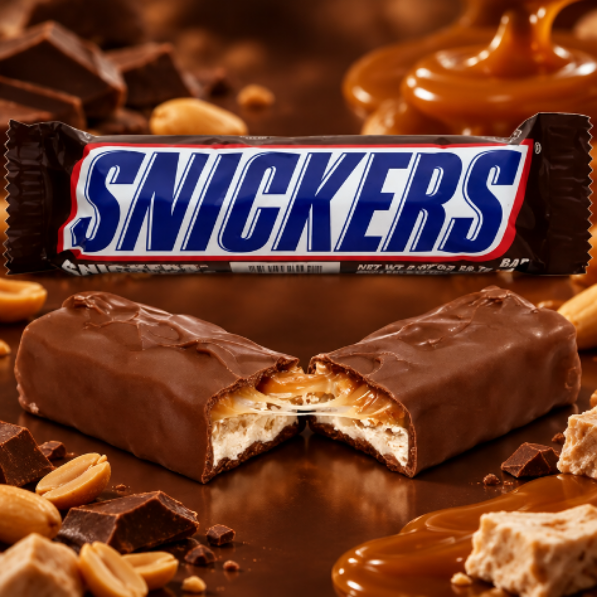 Snickers chocolate