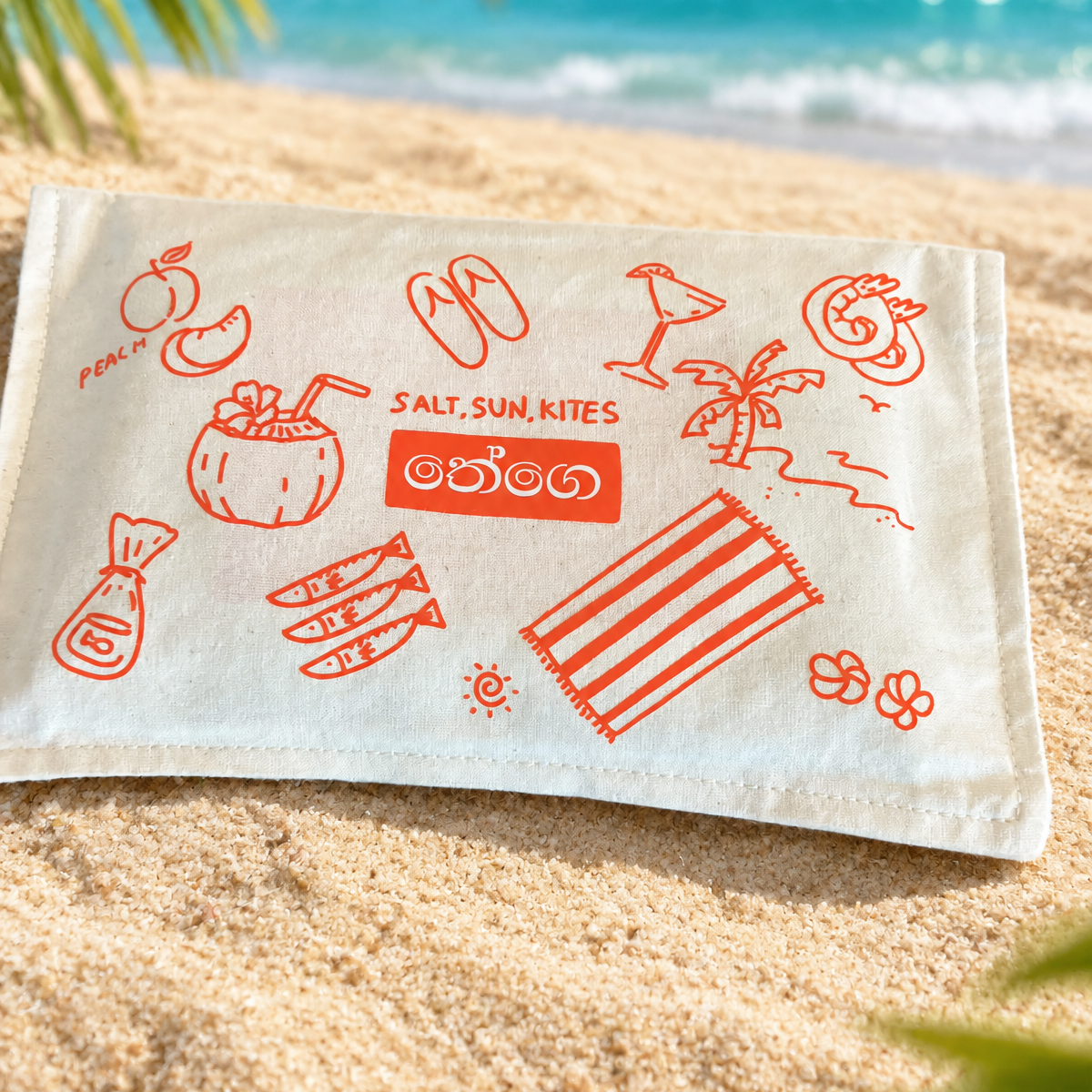 Ice brew Tea Bag (salt, sun, kites )