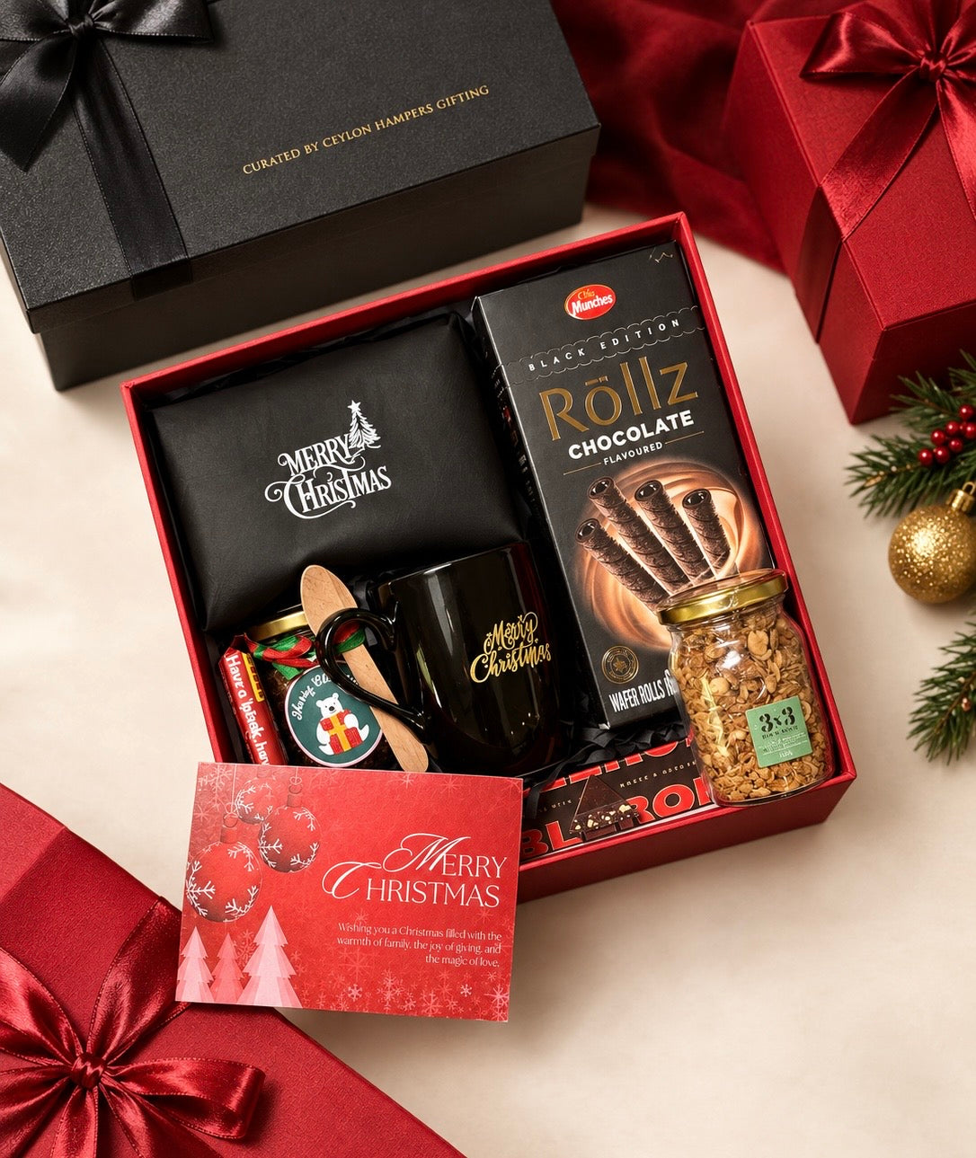 Cozy Christmas Gift Box