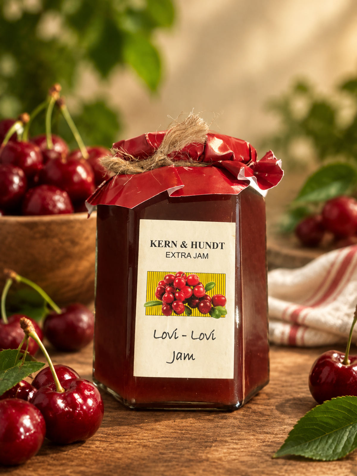 Lovi Lovi Jam jar 350g
