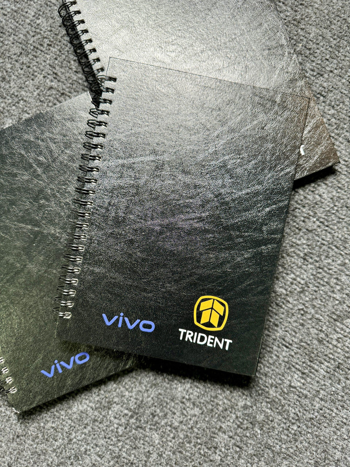 Custom Spiral Notebook With Logo