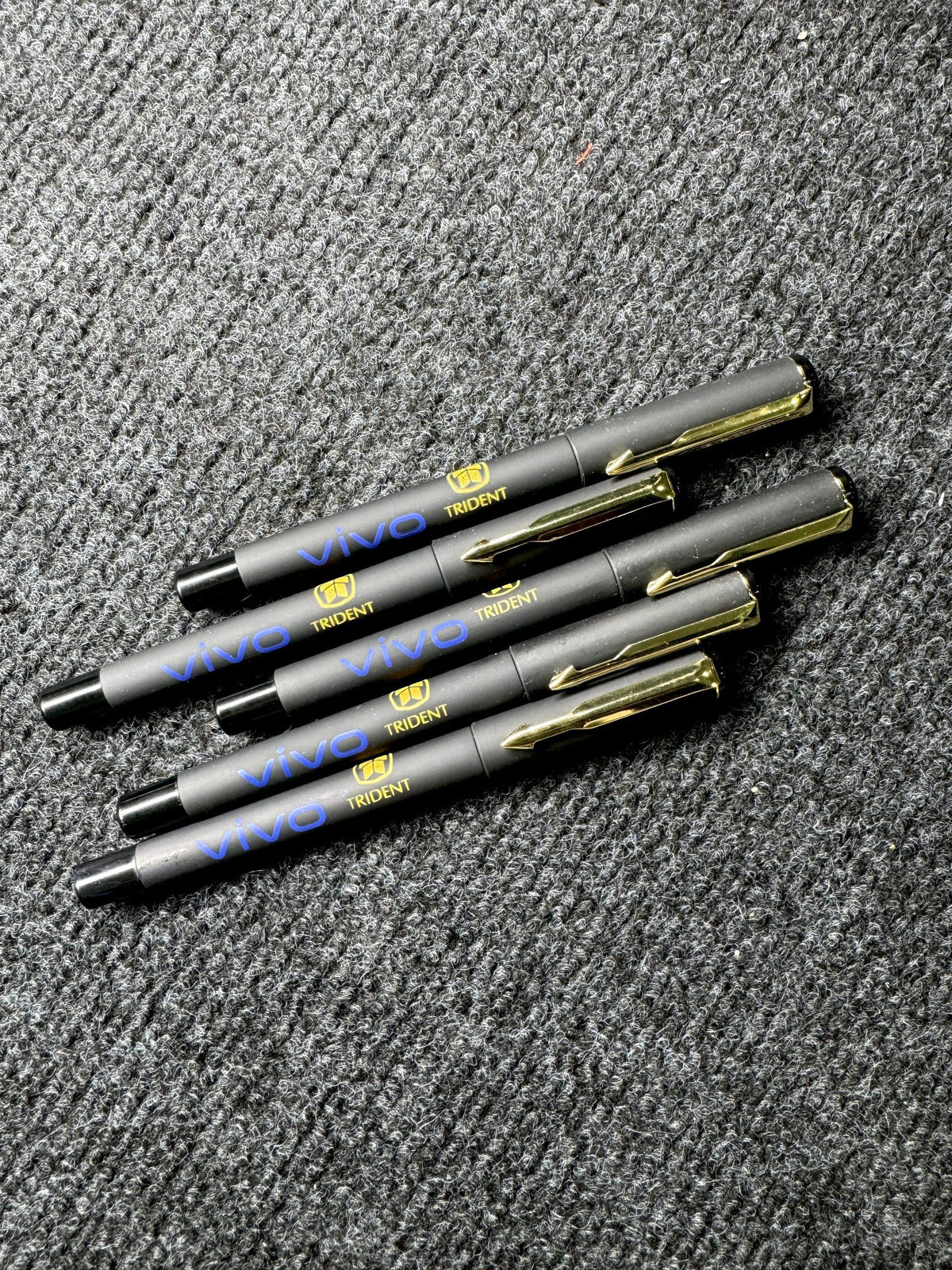 Black Premium Pens With Logo