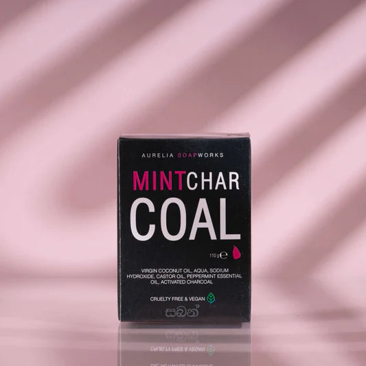 Aurelia Mint Charcoal Bath Soap