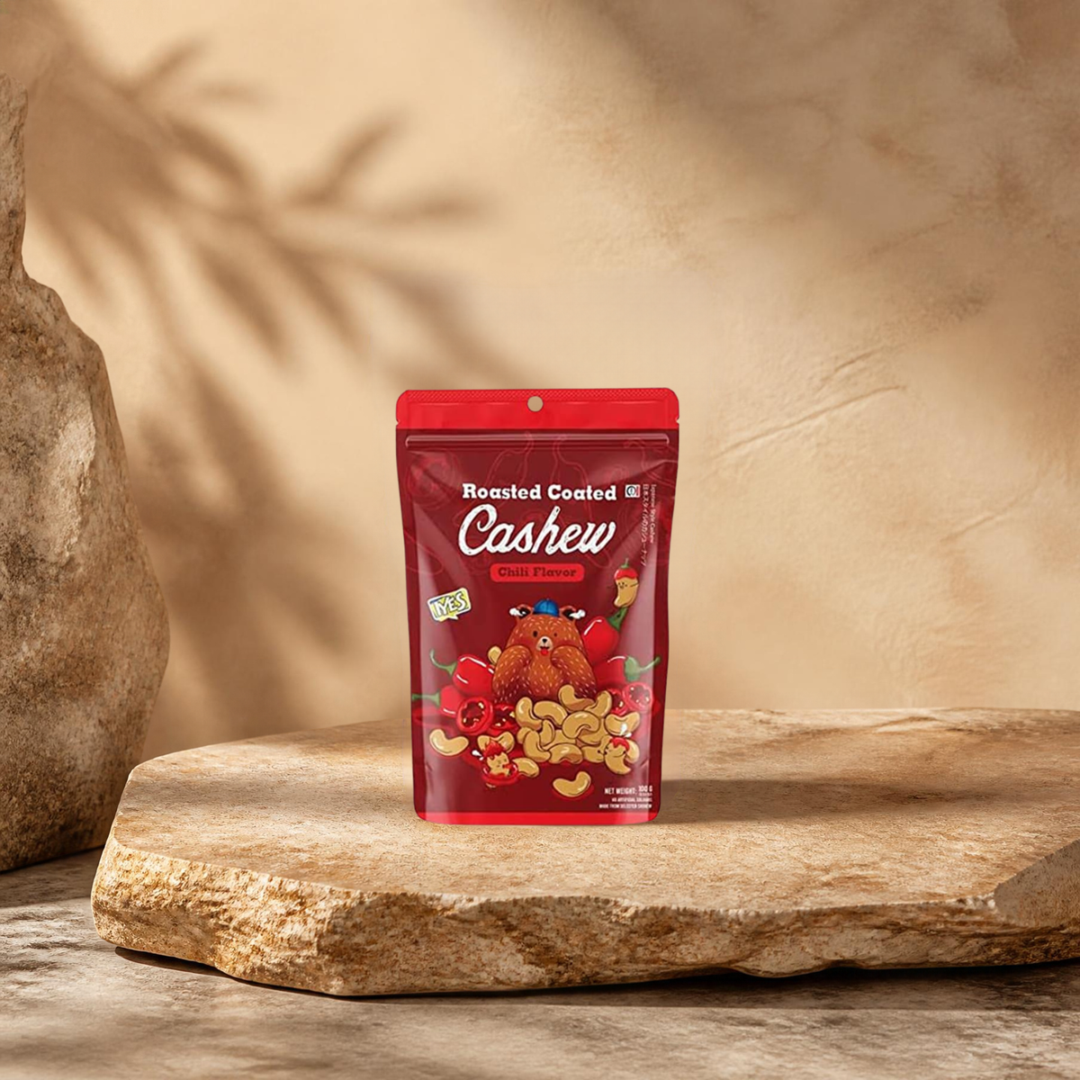 Roasted coated cashew Chili flavor 100g
