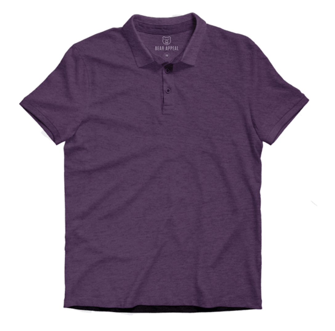 Deep Purple Lite Polo Tshirt