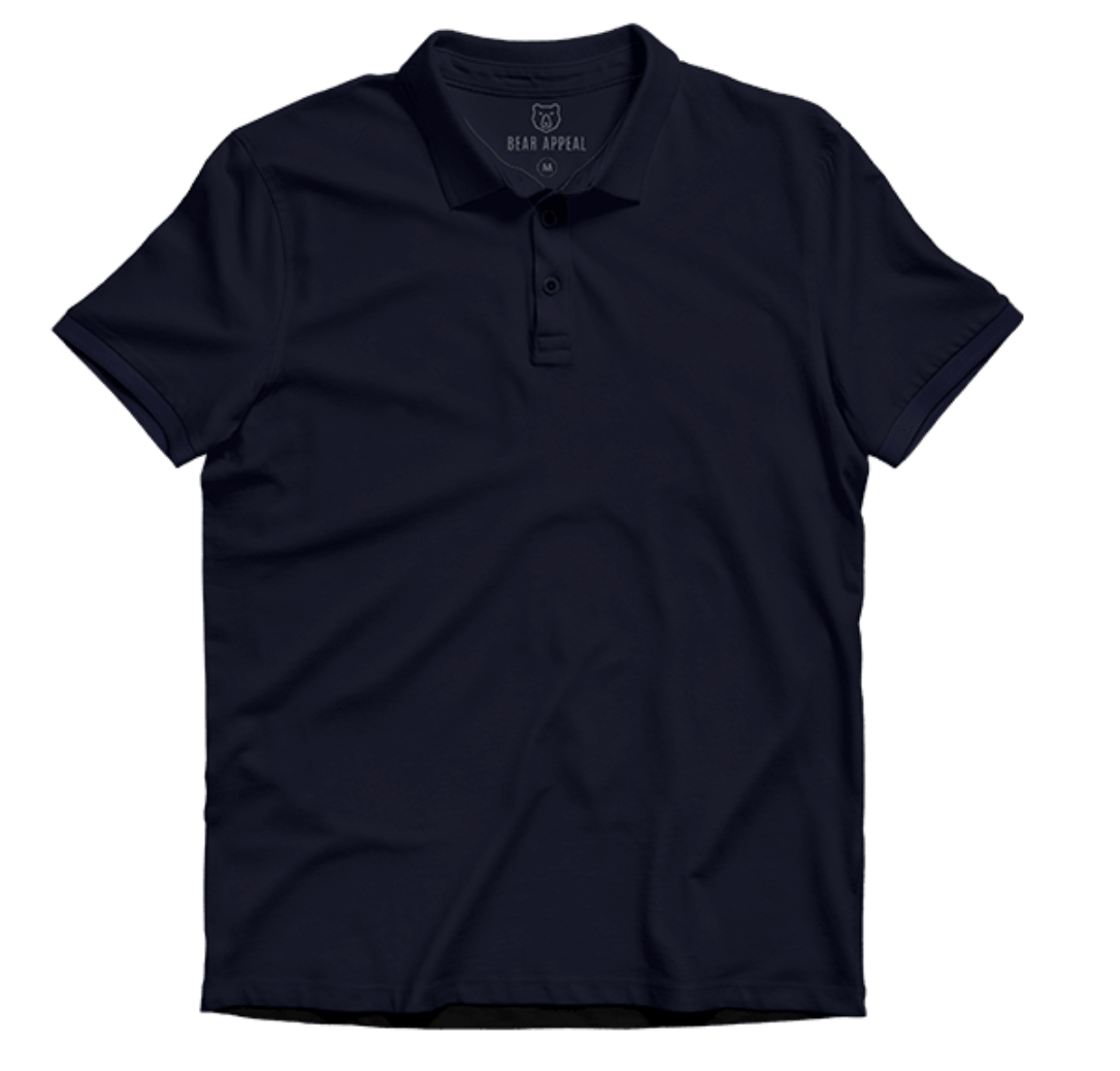 Navy Blue Lite Polo Tshirt