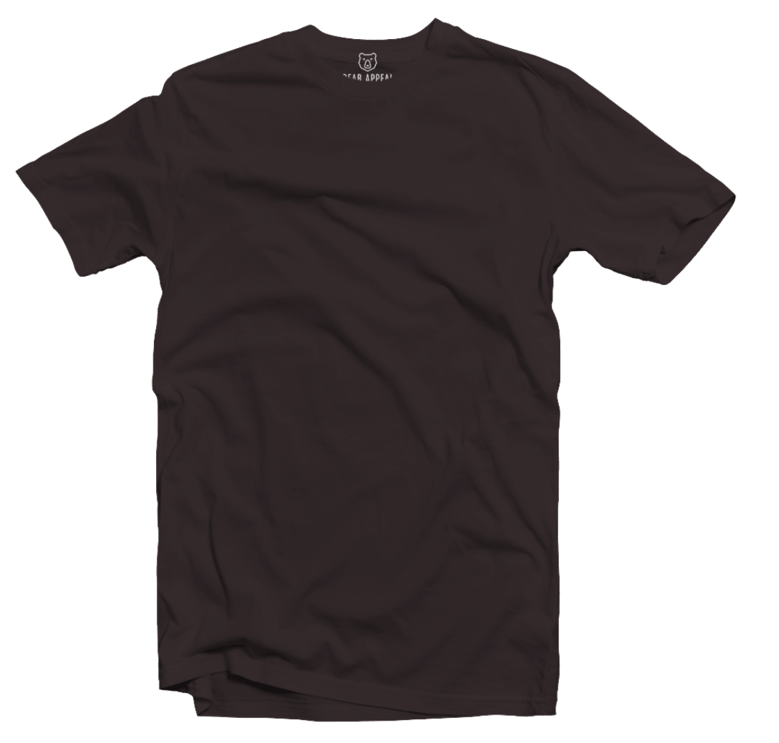 Coffee Brown Crew Neck