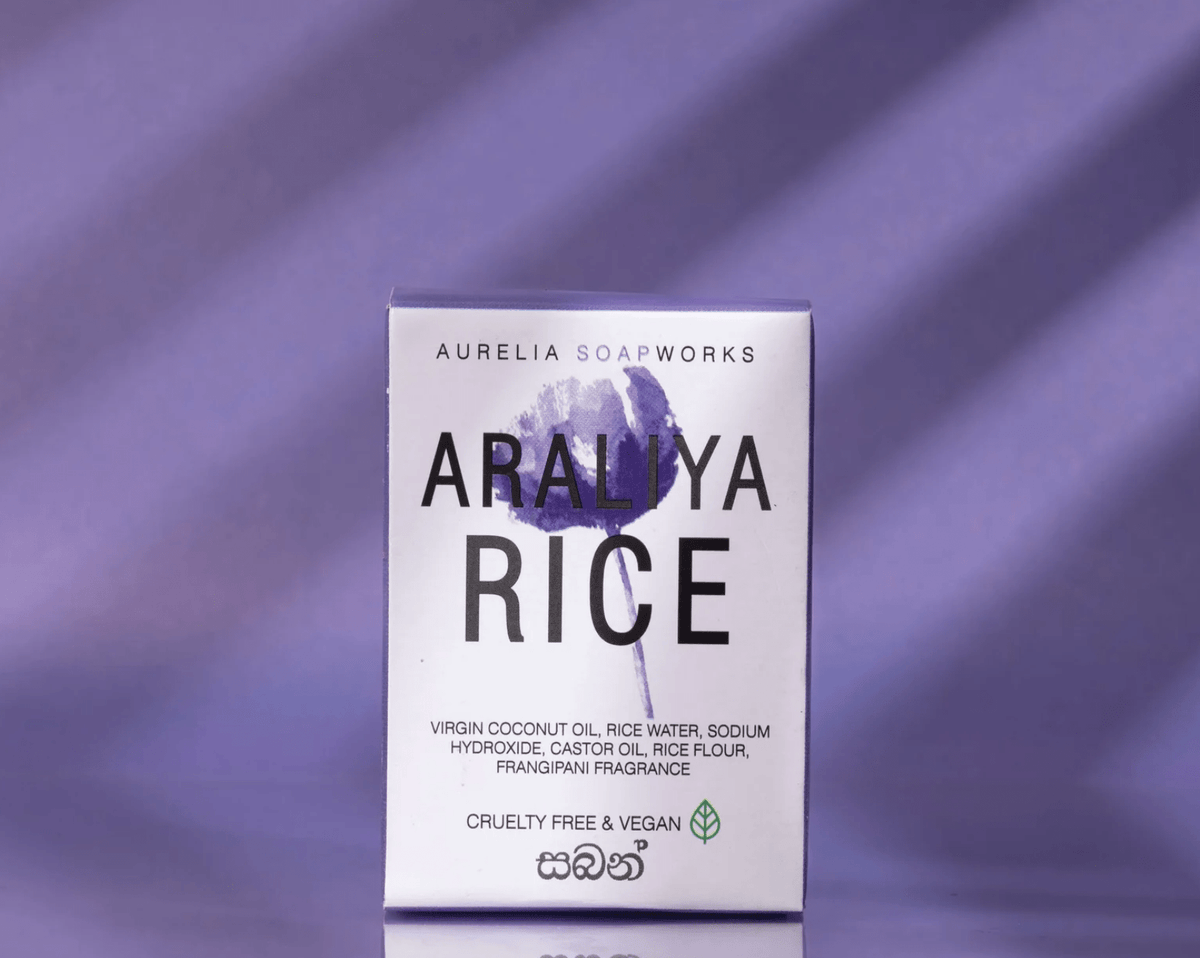 Araliya rice bath soap
