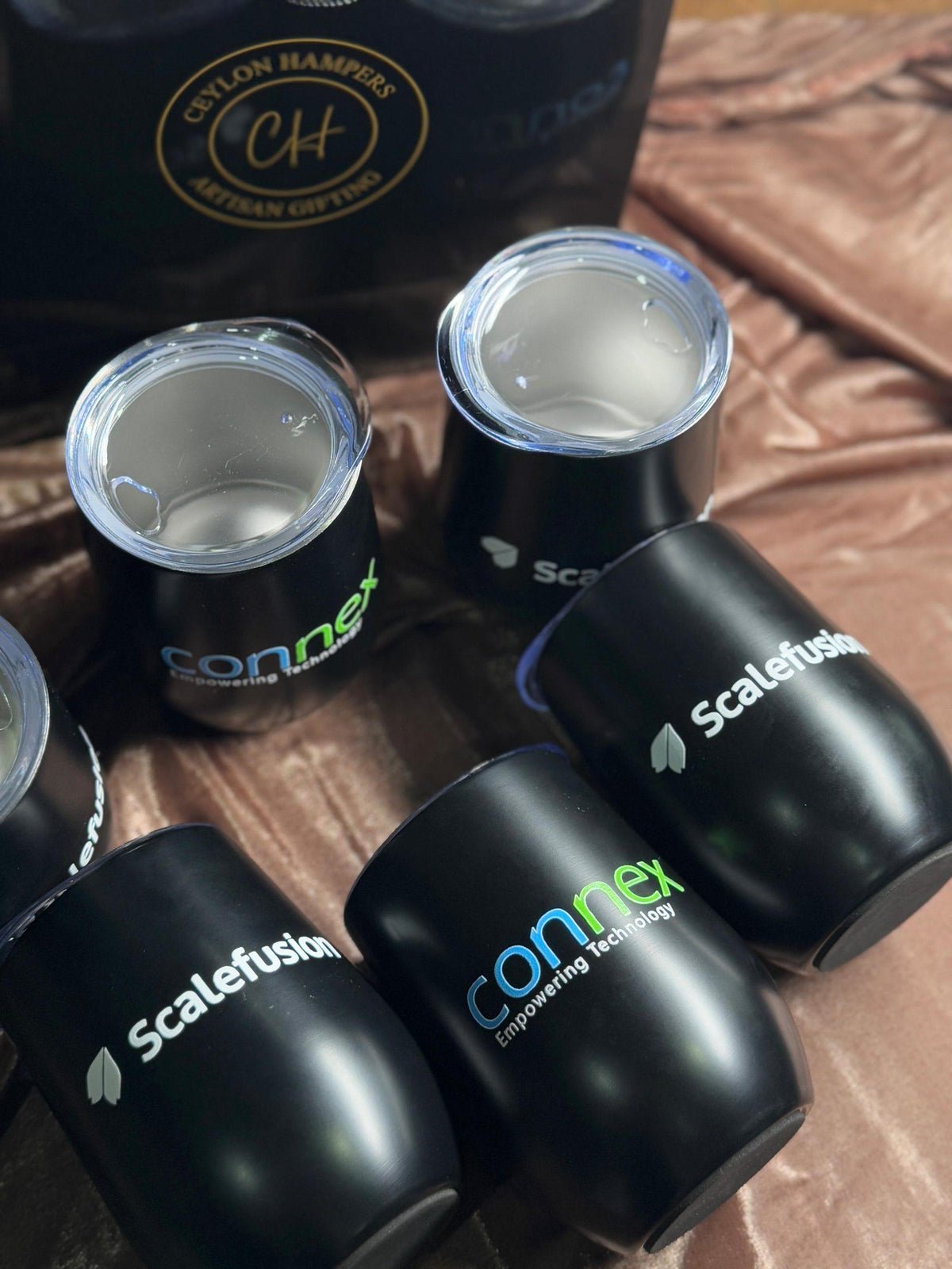 Black Connex Print Mini tumbler