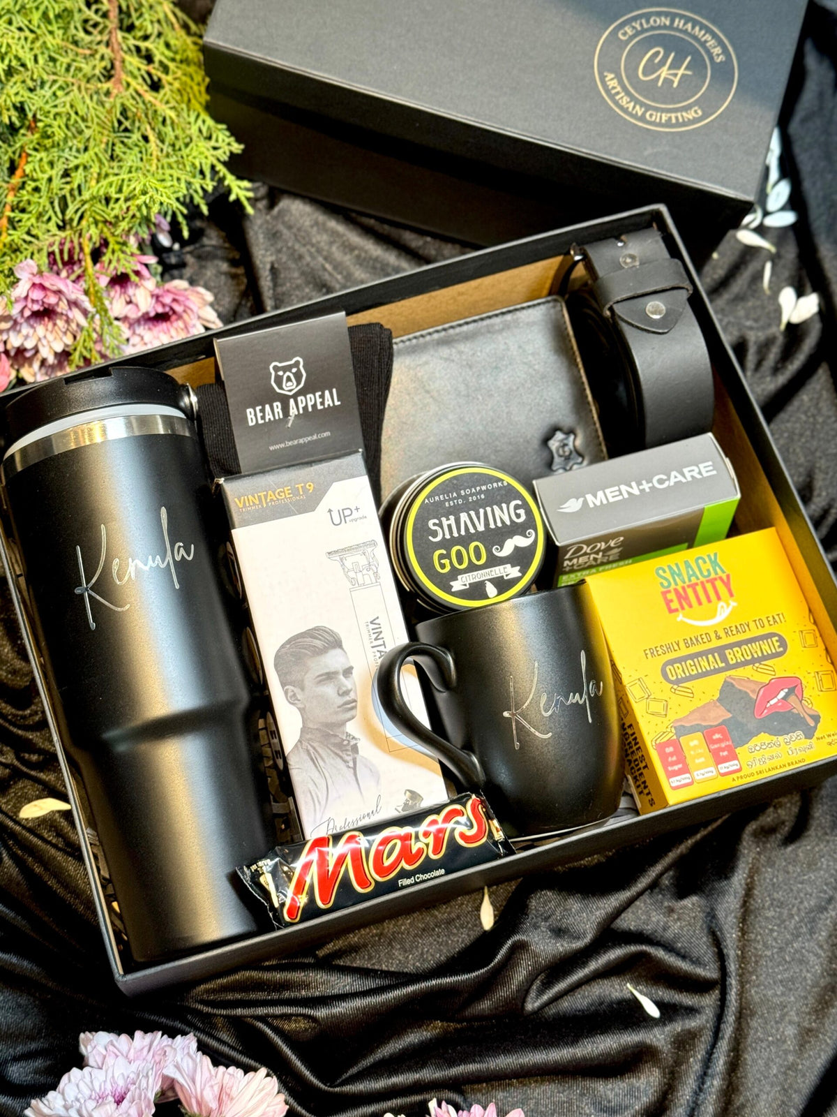 Black tie box