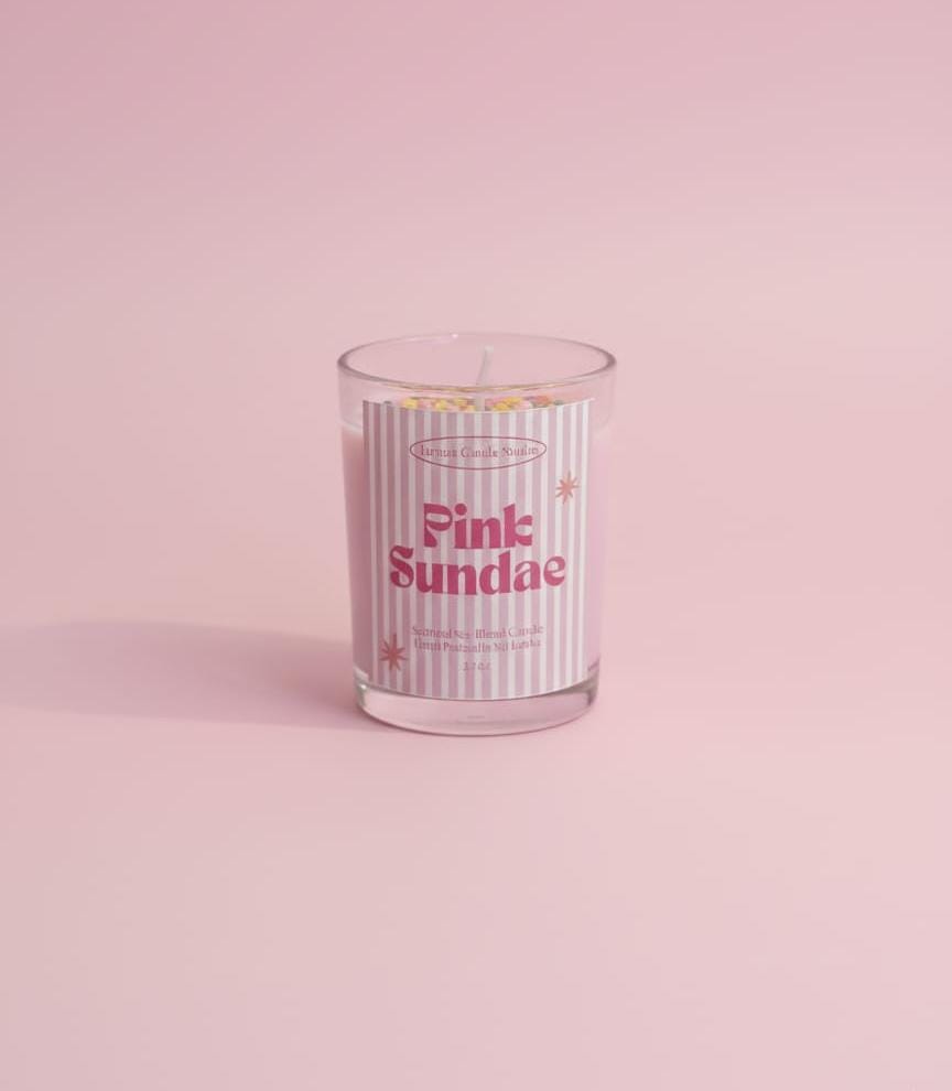 Pink sundae