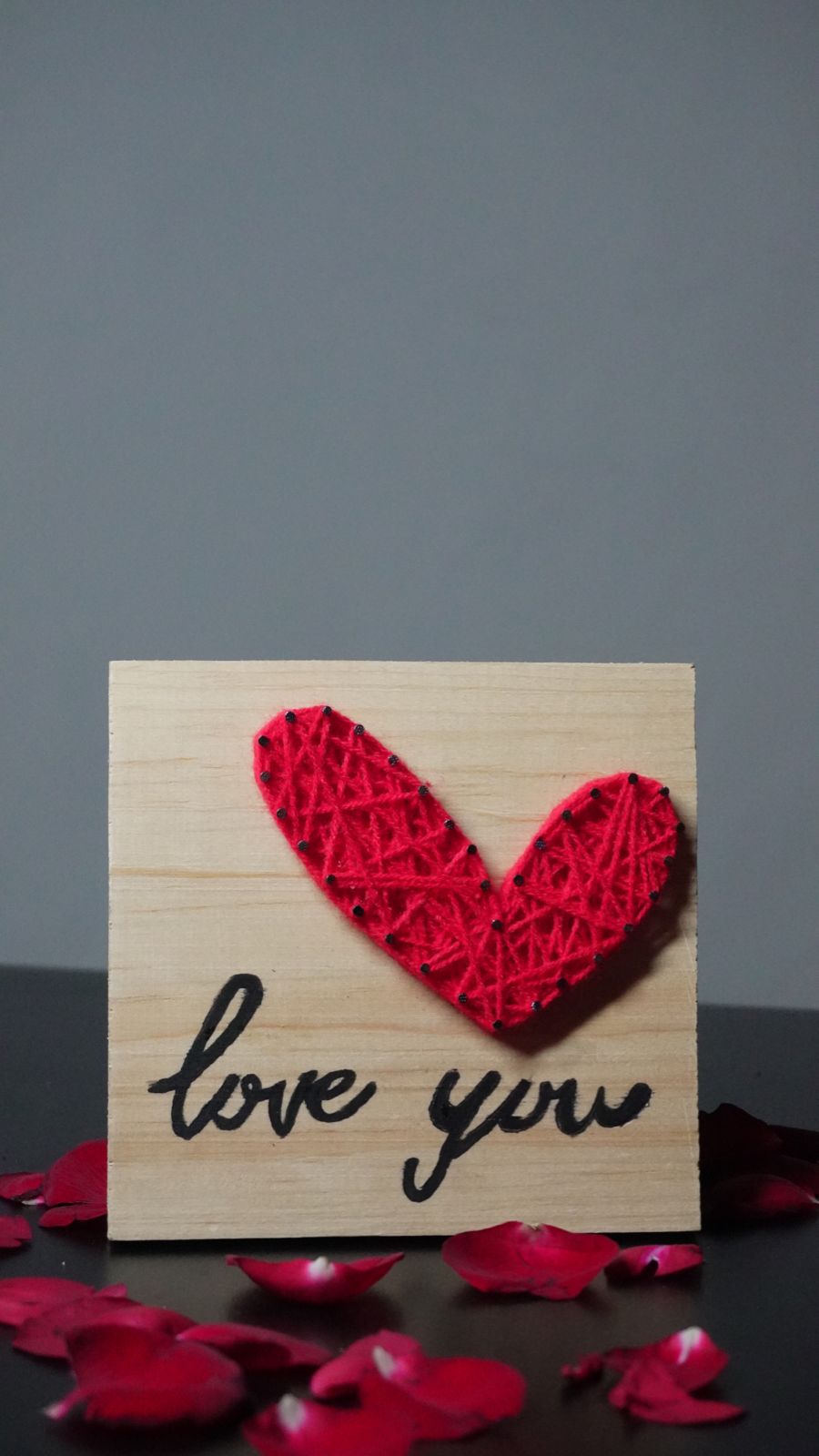 Love You String Art