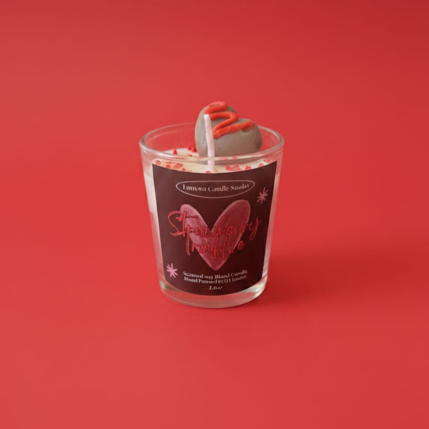 love Shot glass Candle
