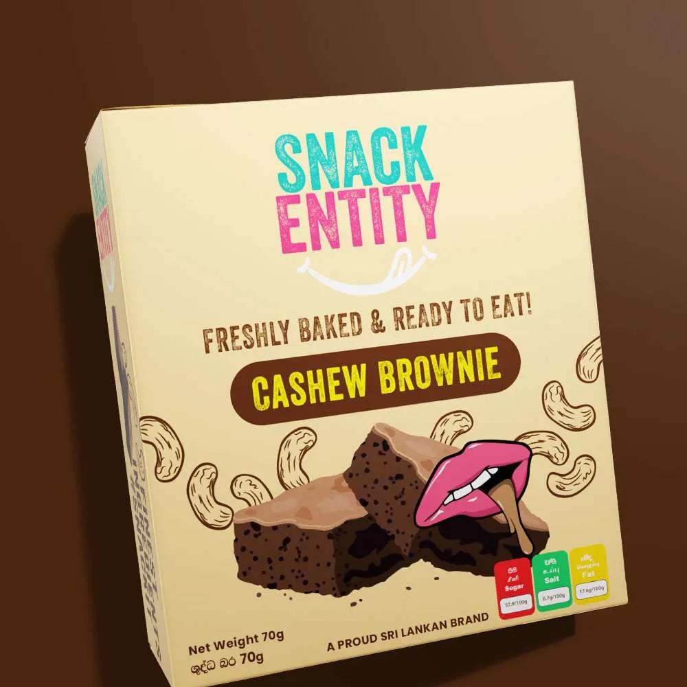 cashew Brownie by snack entity