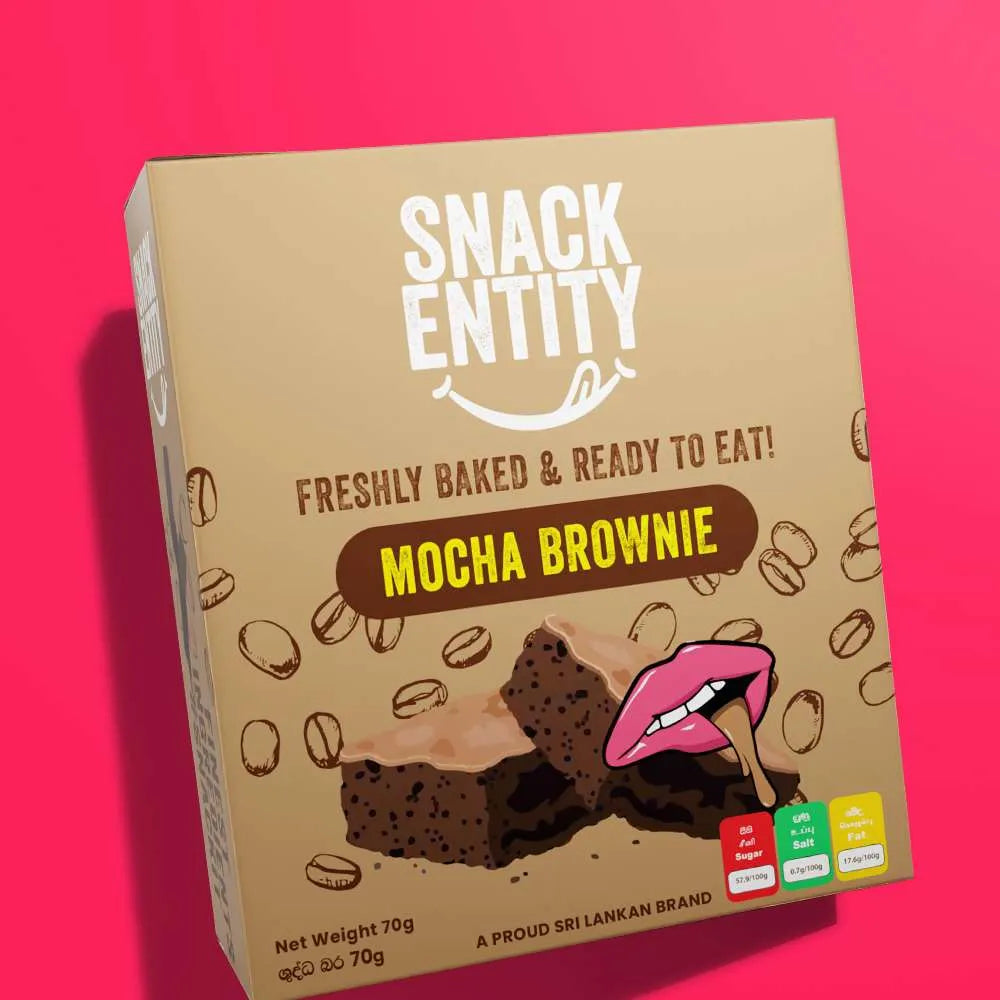Mocha Brownie by snack entity
