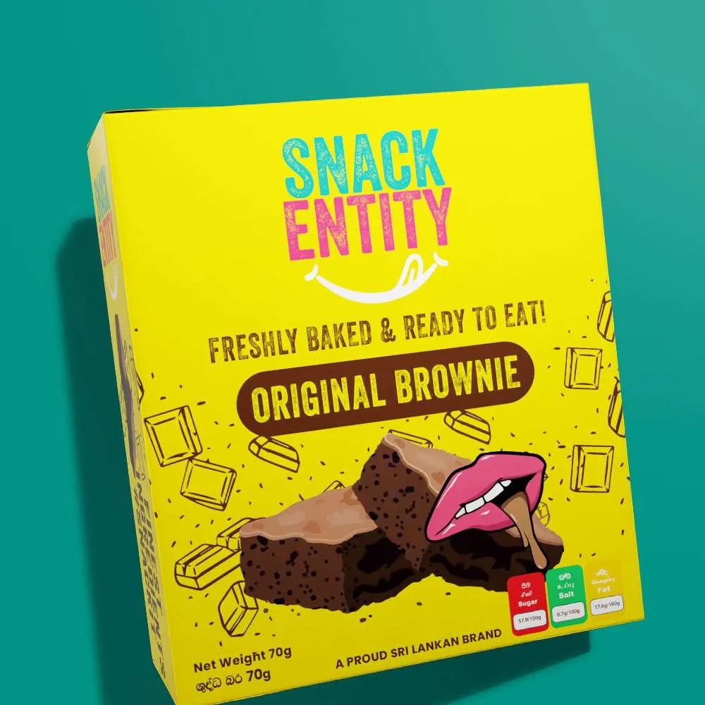 Original brownie by Snack Entity
