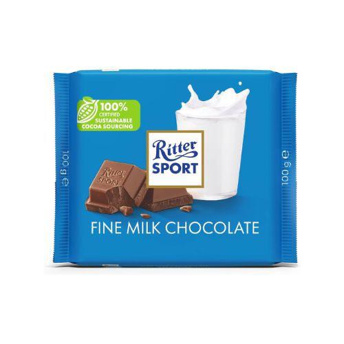 Ritter sport fine milk chocolate